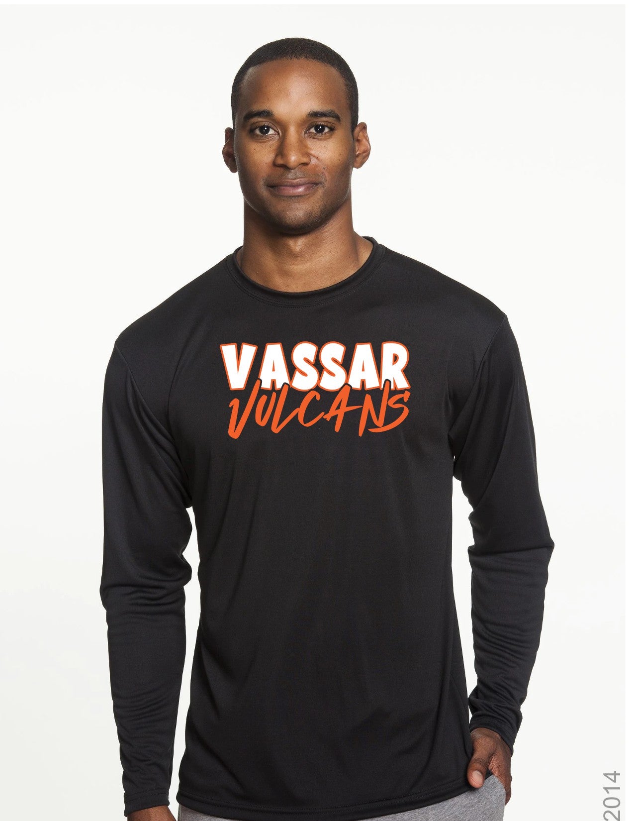 Vassar Vulcans Dri-Fit Long Sleeve T-shirt unisex (adult)