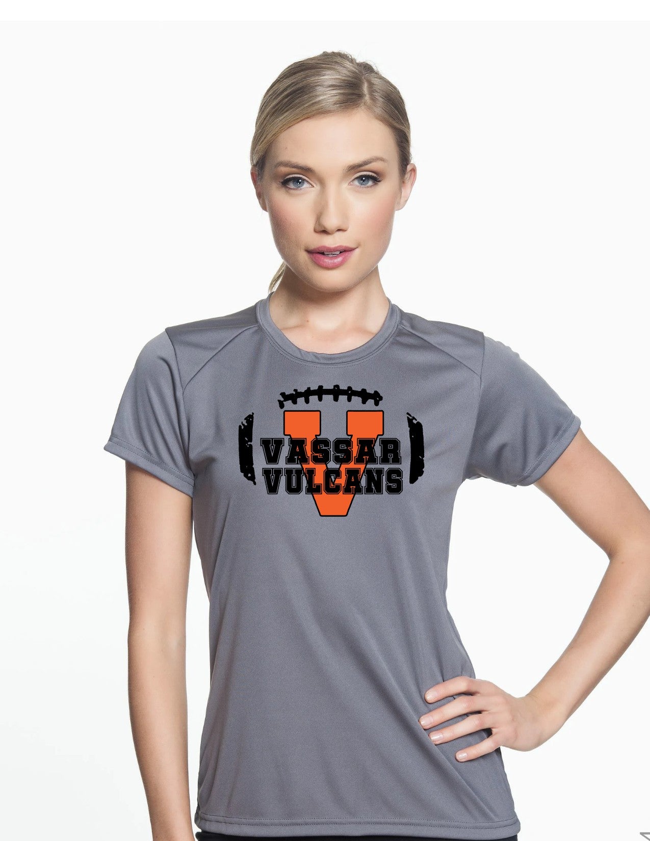 Vassar Football Dri-fit Ladies T-Shirt