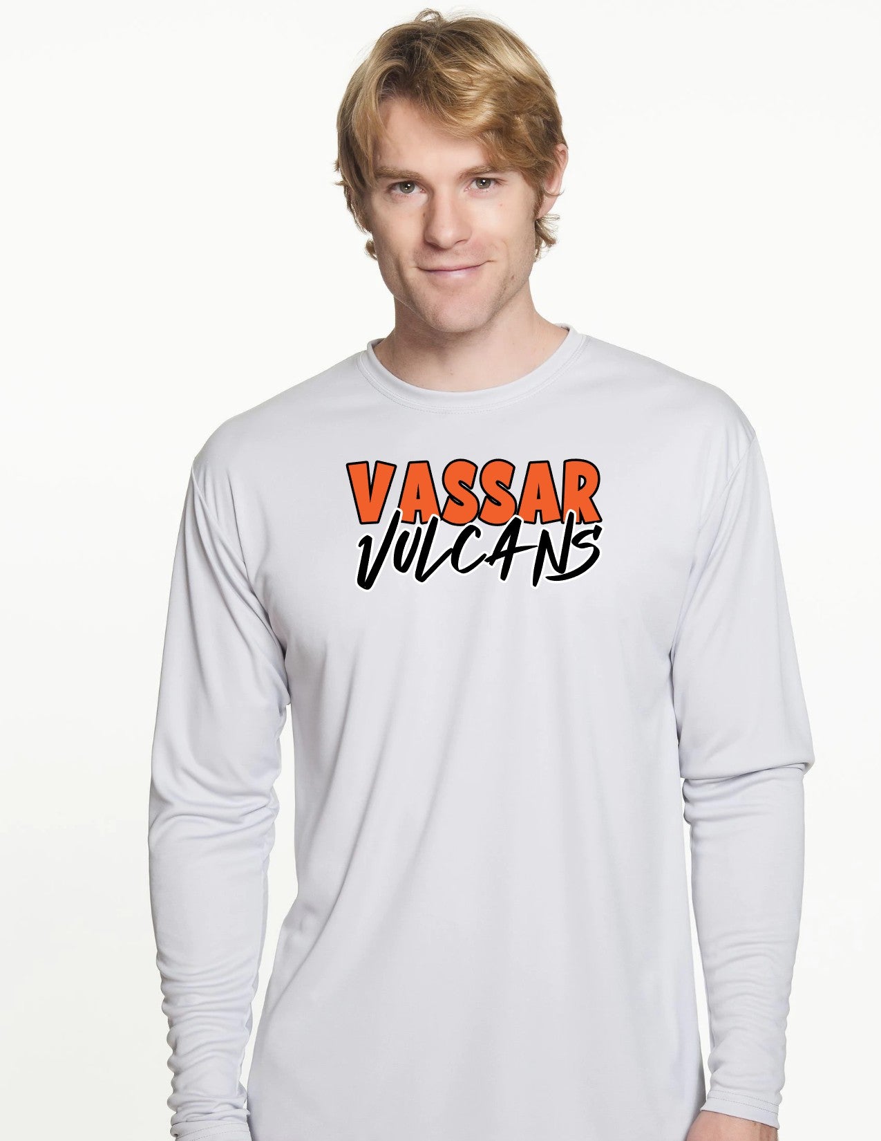 Vassar Vulcans Dri-Fit Long Sleeve T-shirt unisex (adult)
