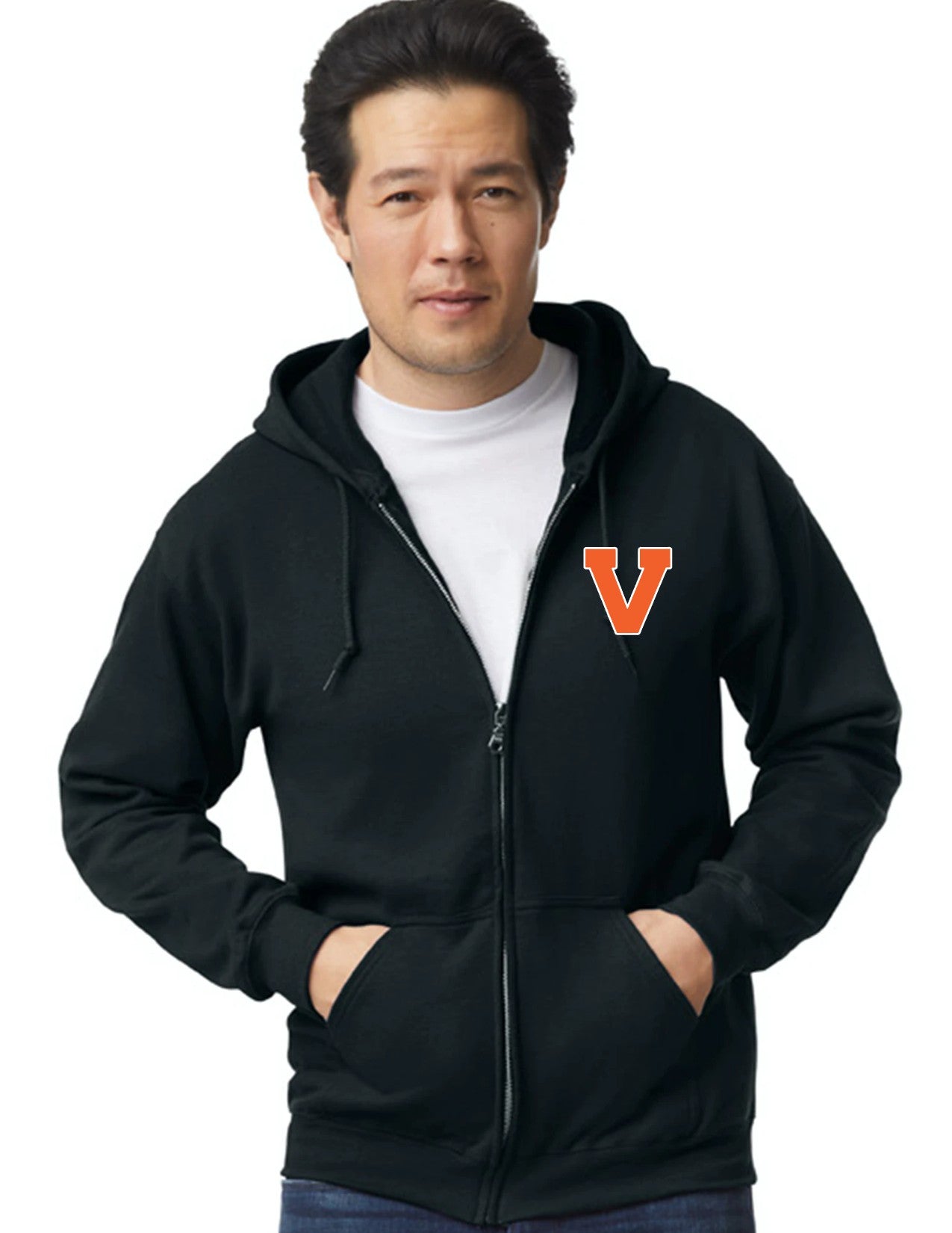 Vassar Vulcans unisex Full Zip Hoodie (adult)