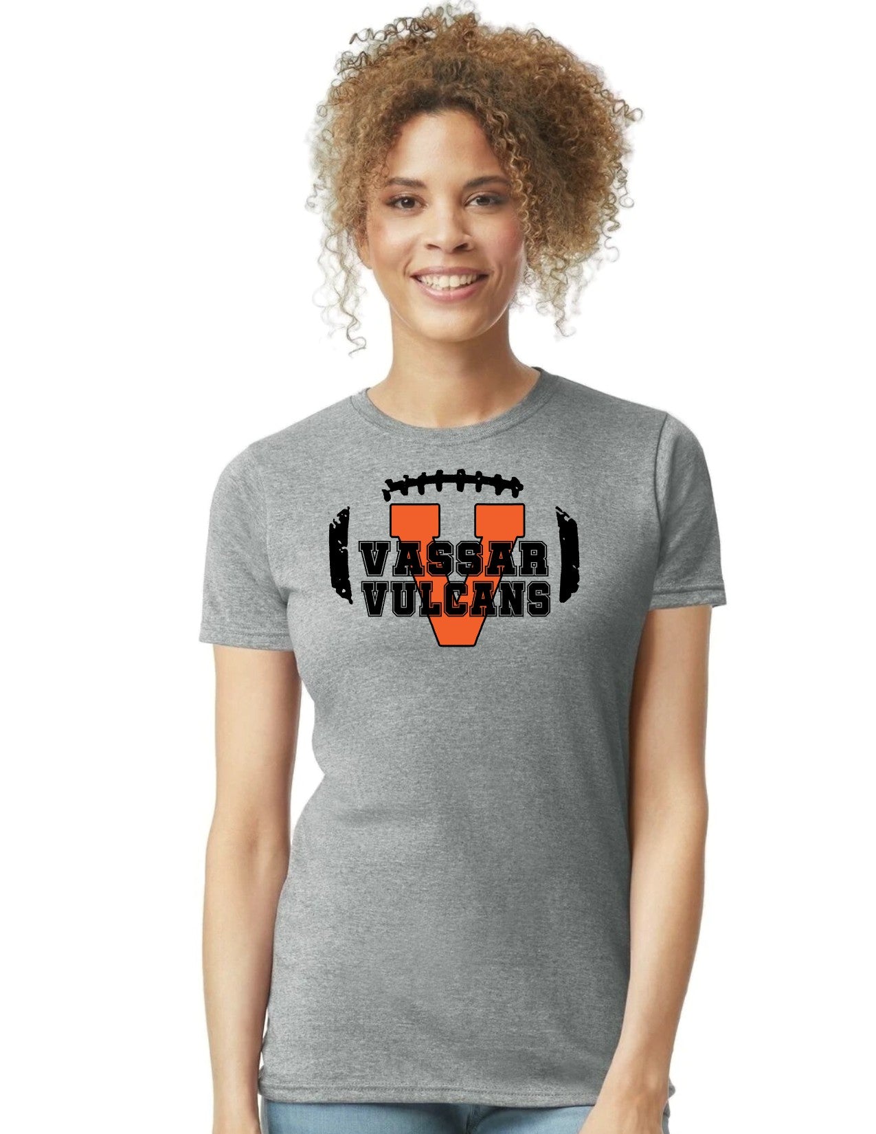 Vassar Football Ladies T-shirt