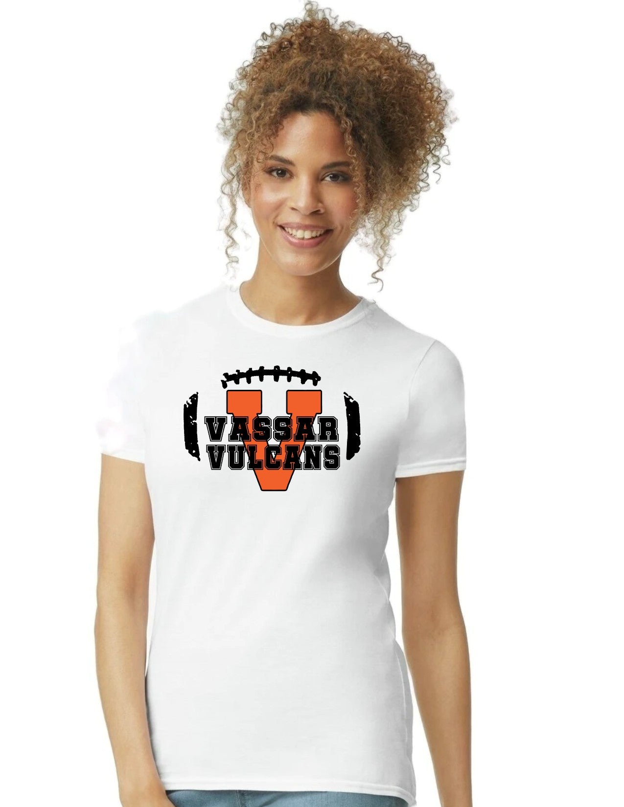 Vassar Football Ladies T-shirt