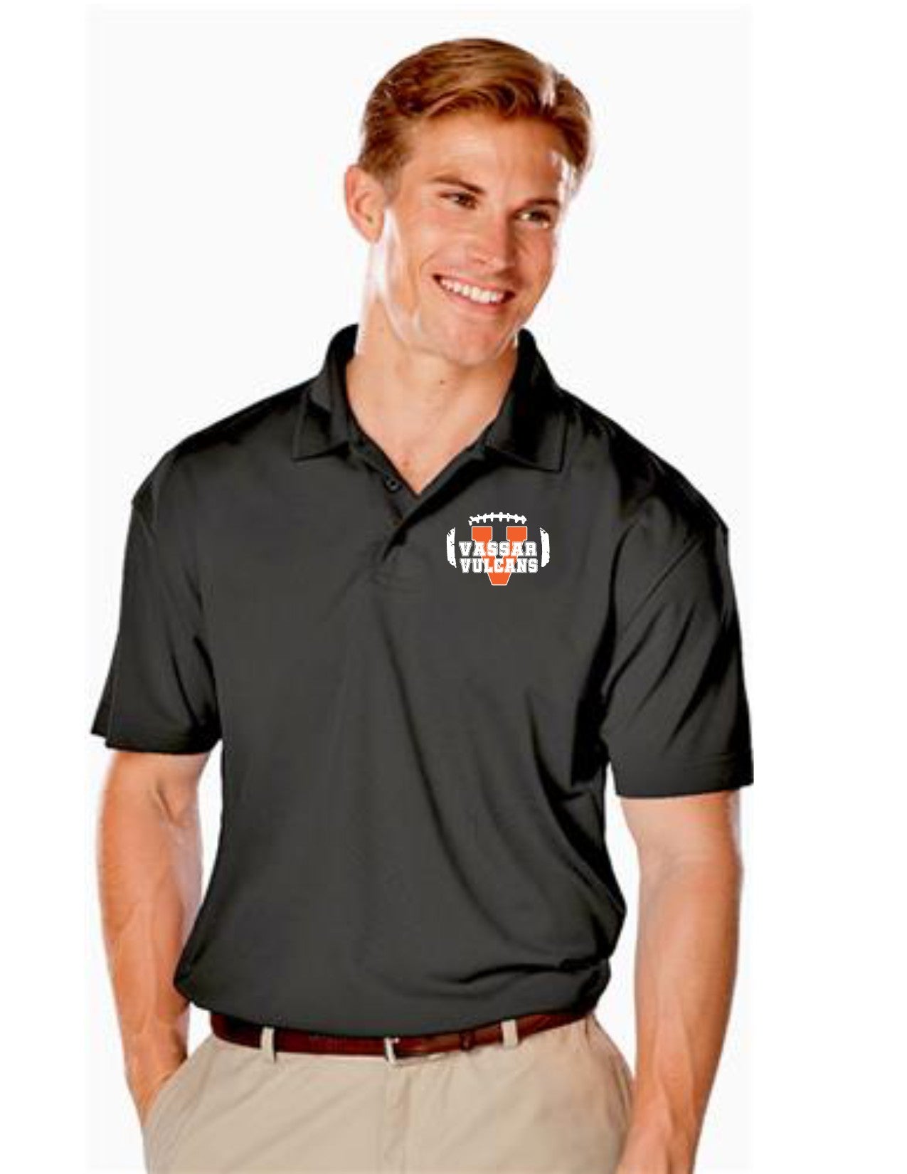 Vassar Men's Polo (design 2)
