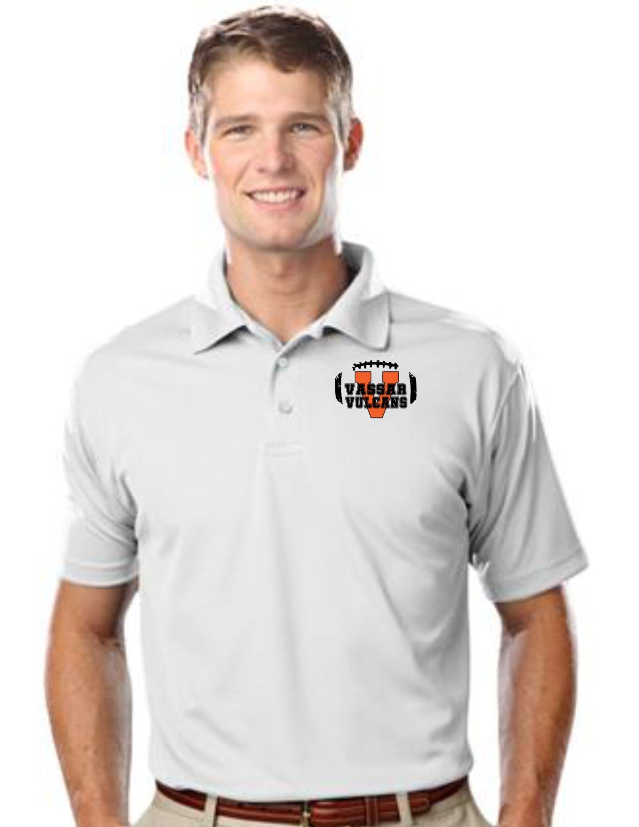 Vassar Men's Polo (design 2)