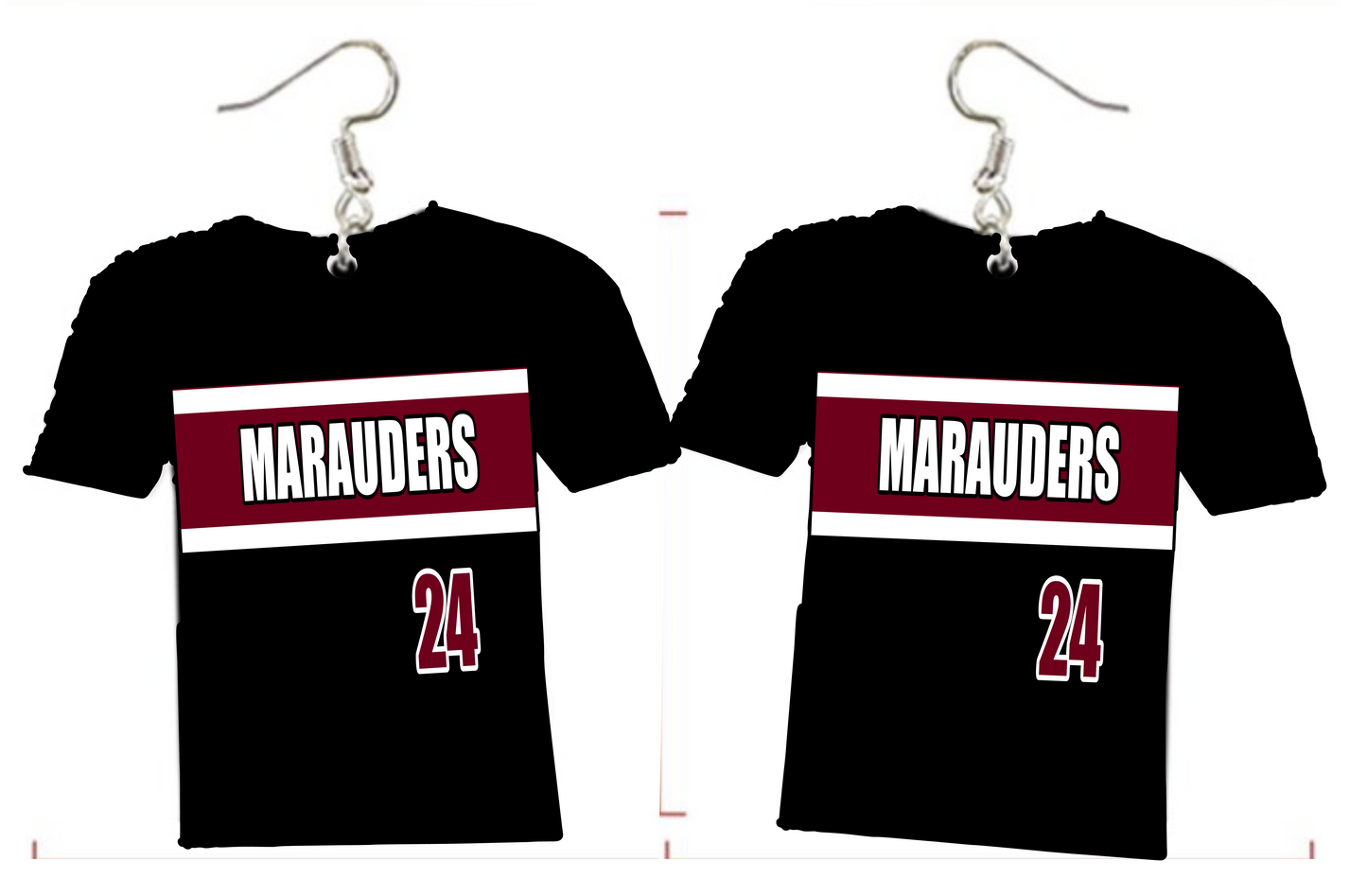 Custom Jersey Earrings