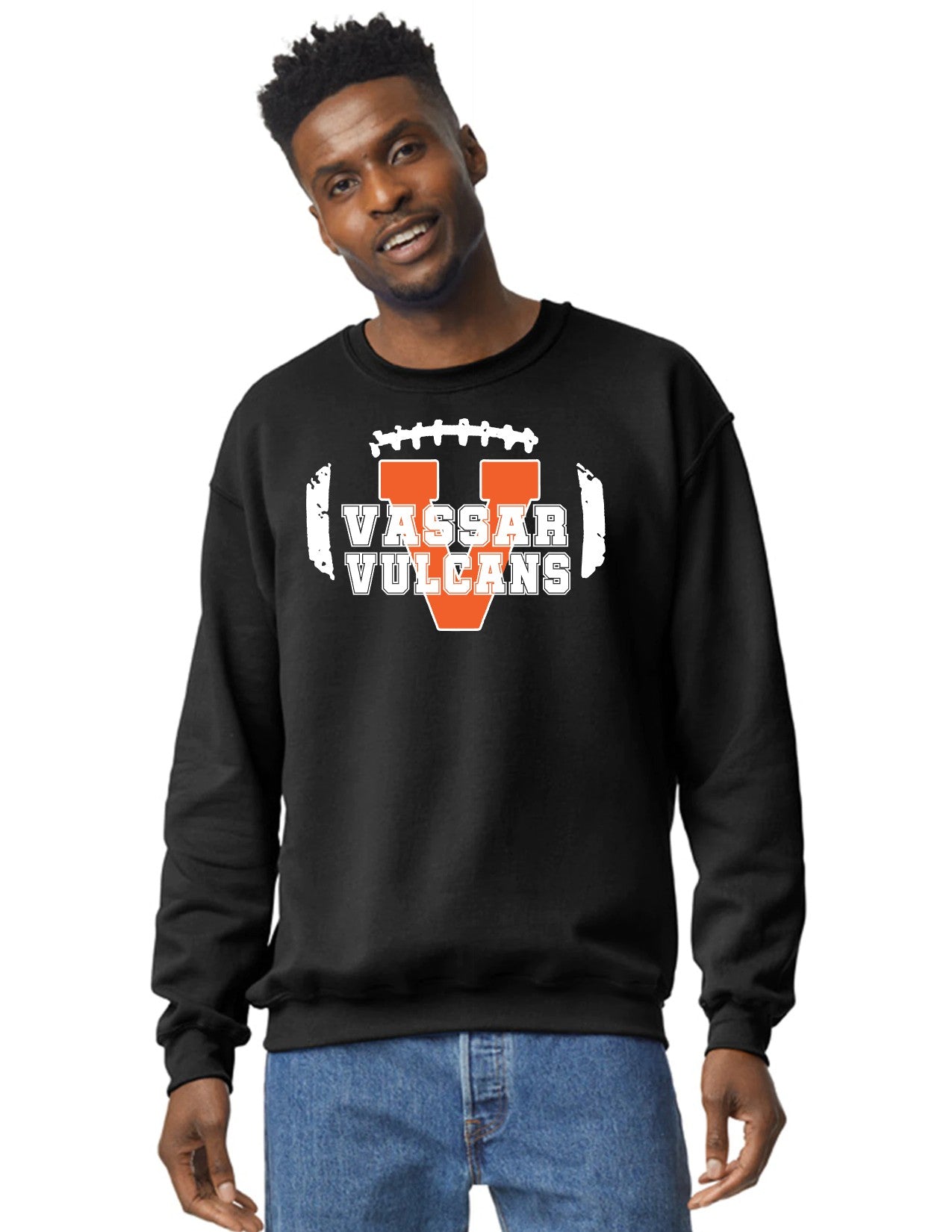 Vassar Football unisex Sweatshirt (adult)