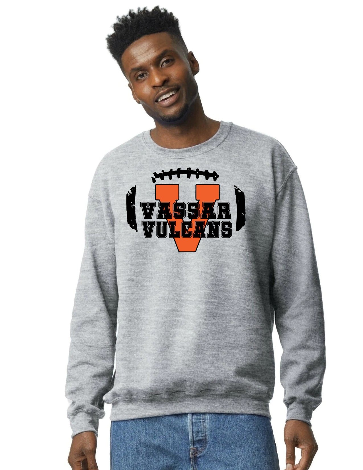 Vassar Football unisex Sweatshirt (adult)