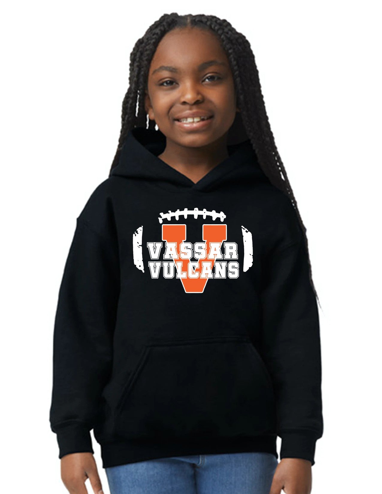 Vassar Football Youth Hoodie