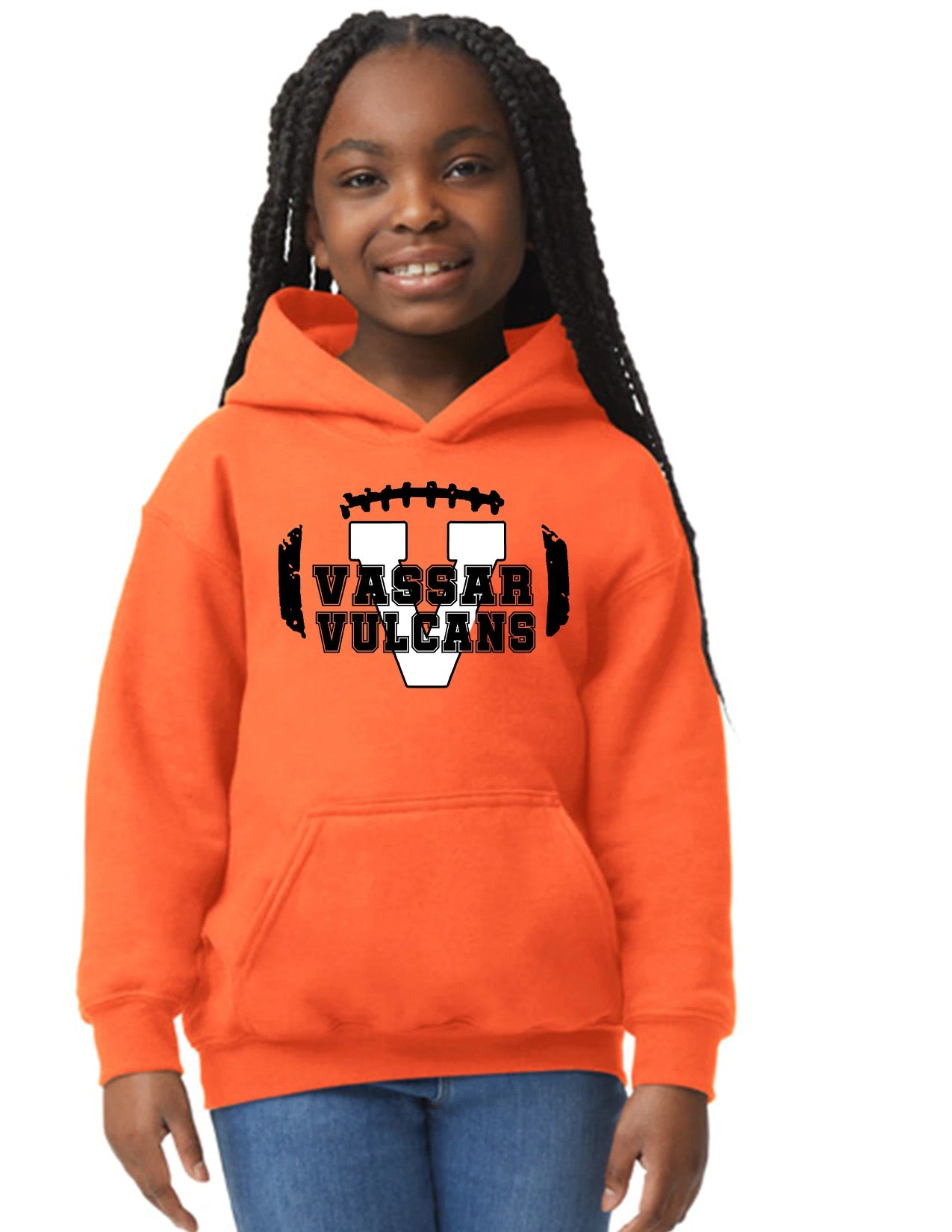 Vassar Football Youth Hoodie