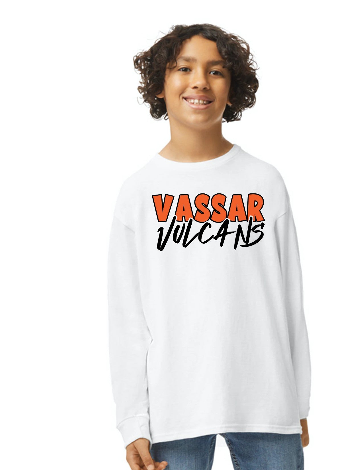 Vassar Vulcans Youth Long Sleeve T-Shirt