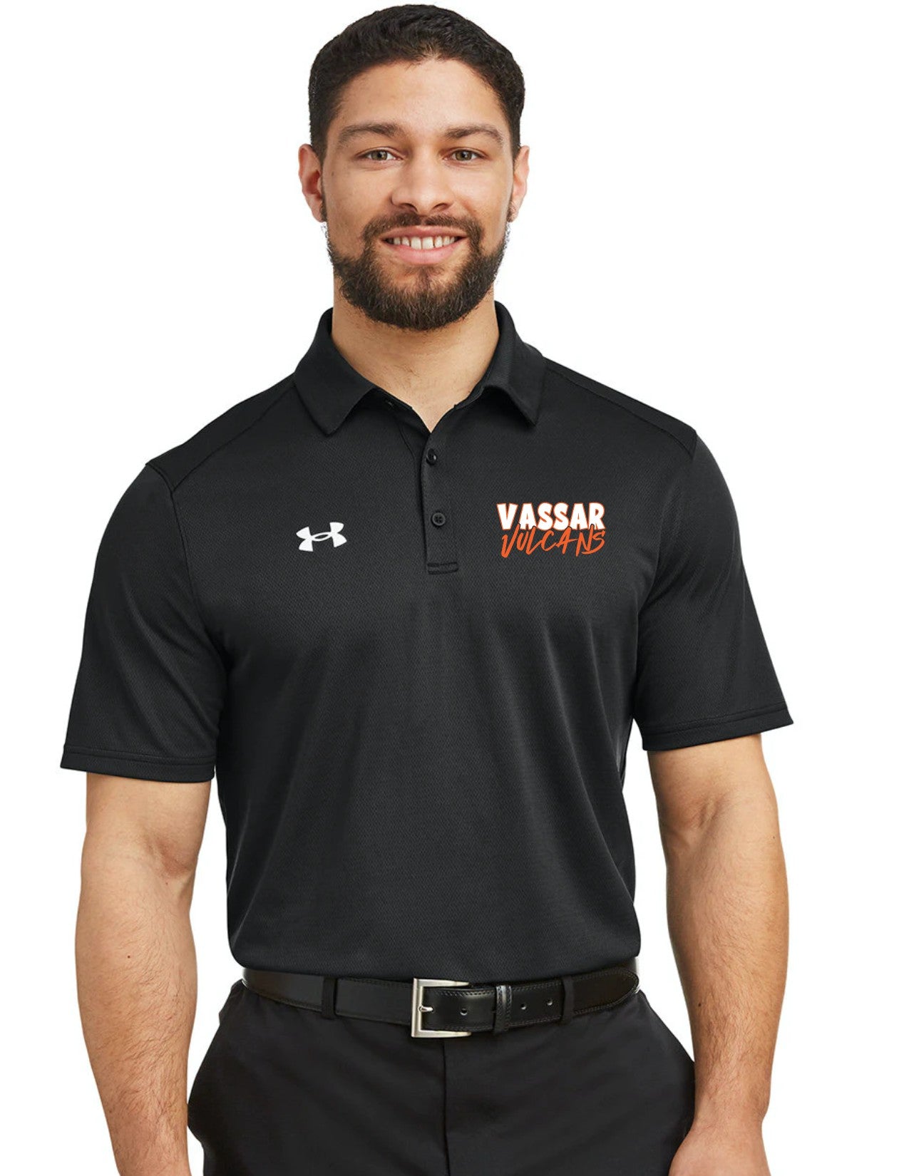 Vassar Men's UA Polo