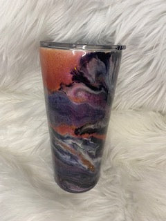 32oz Alcohol Ink Tumbler