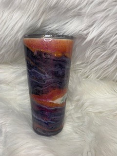 GST whisper inspired 32 oz tapered tumbler