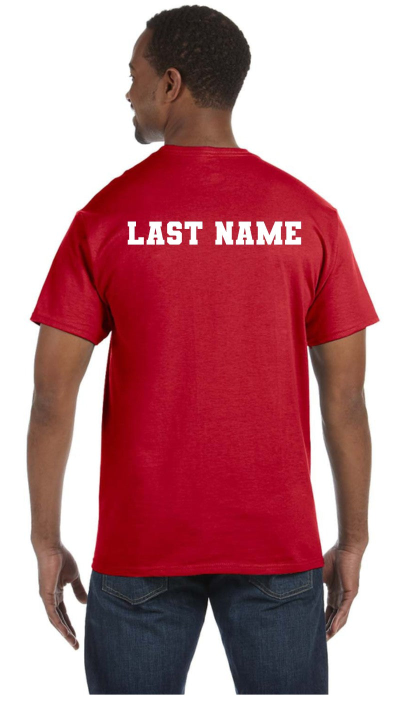 ROMS CHEER fan gear T-SHIRT (red)