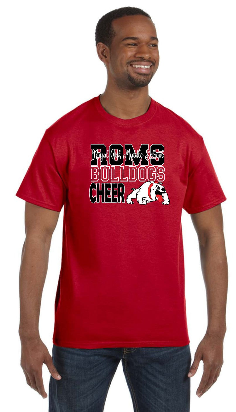 ROMS CHEER fan gear T-SHIRT (red)