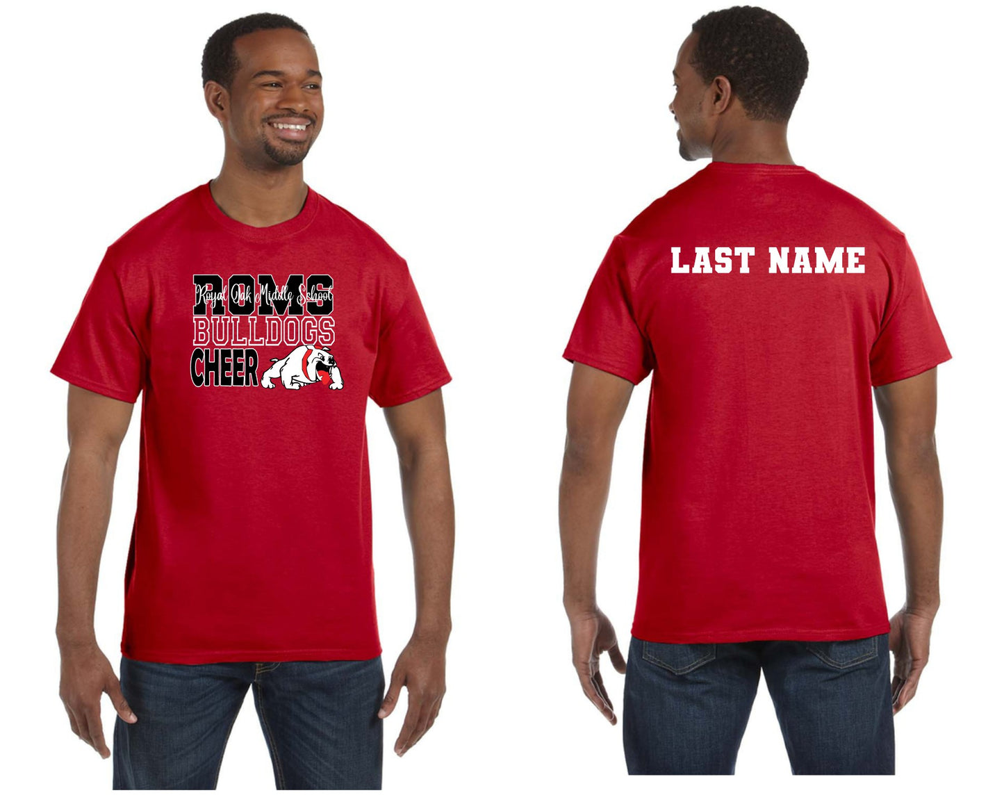 ROMS CHEER fan gear T-SHIRT (red)