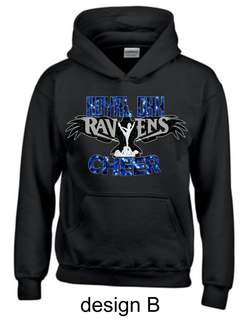 ROHS Spiritwear Hoodie BLACK (glitter)