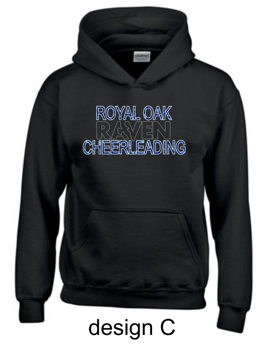 ROHS Spiritwear Hoodie BLACK (glitter)