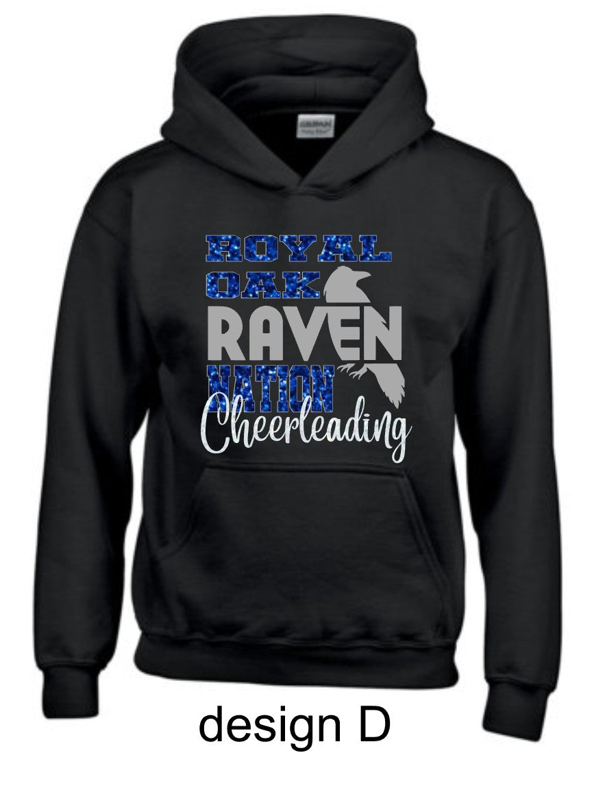 ROHS Spiritwear Hoodie BLACK (glitter)