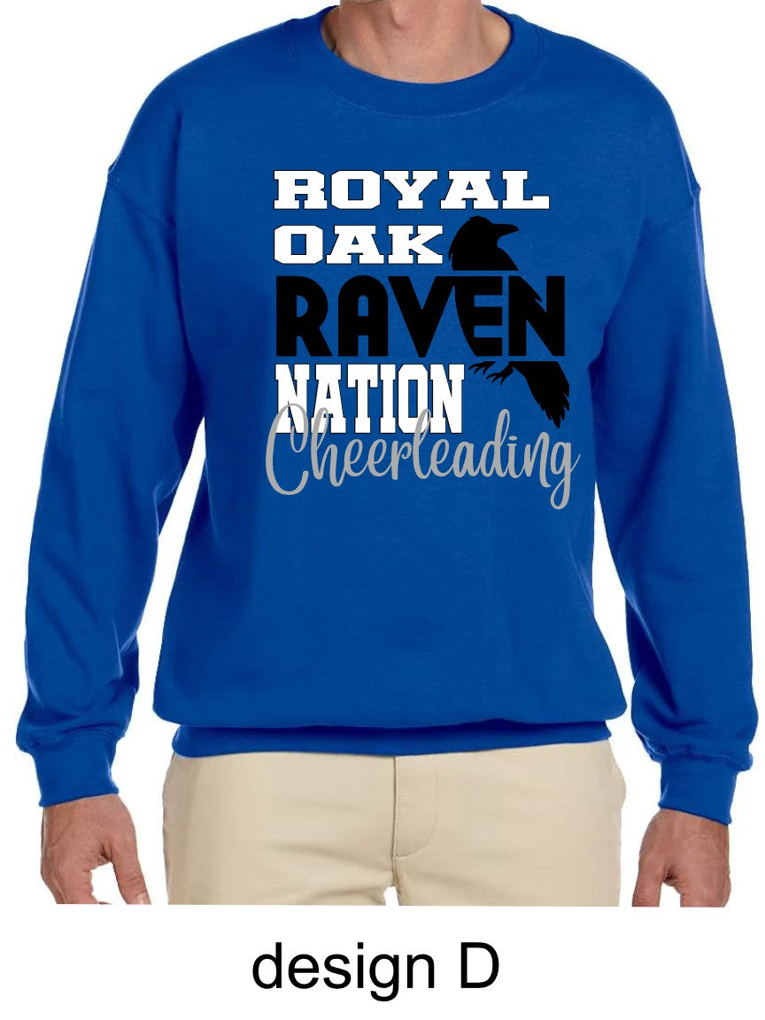 ROHS Spiritwear Crewneck Sweatshirt BLUE