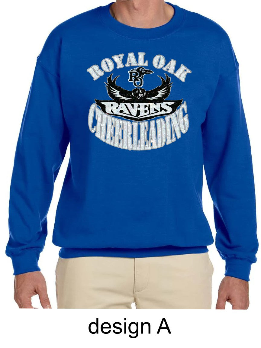 ROHS Spiritwear Crewneck Sweatshirt BLUE (glitter)
