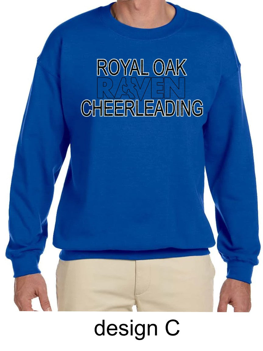 ROHS Spiritwear Crewneck Sweatshirt BLUE (glitter)