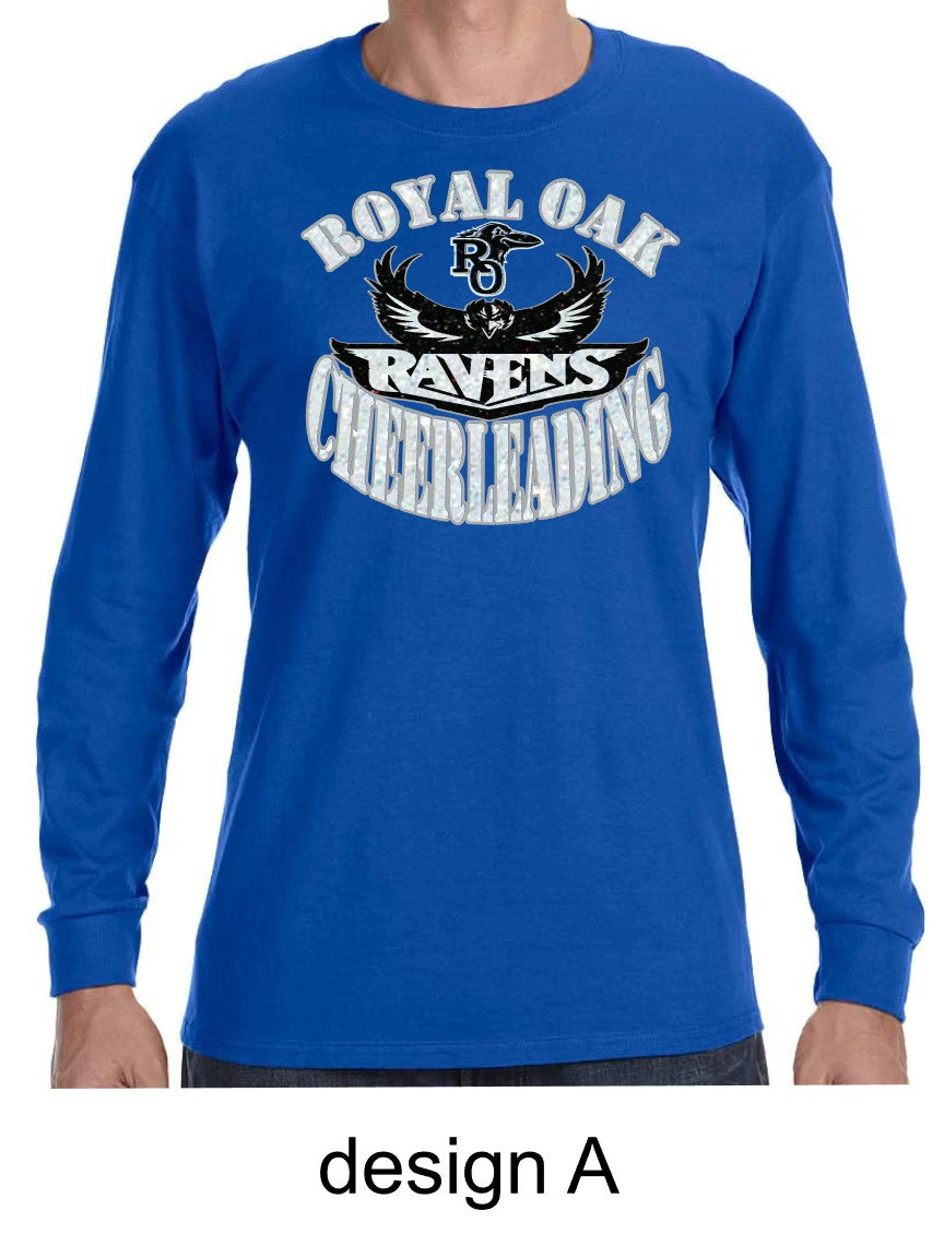 ROHS Spiritwear Long Sleeve Tee BLUE (glitter)