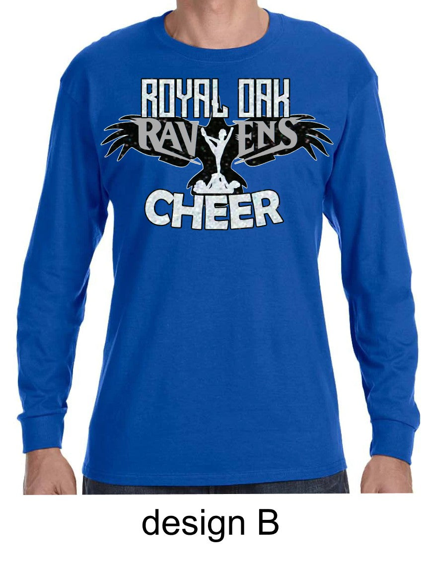 ROHS Spiritwear Long Sleeve Tee BLUE (glitter)