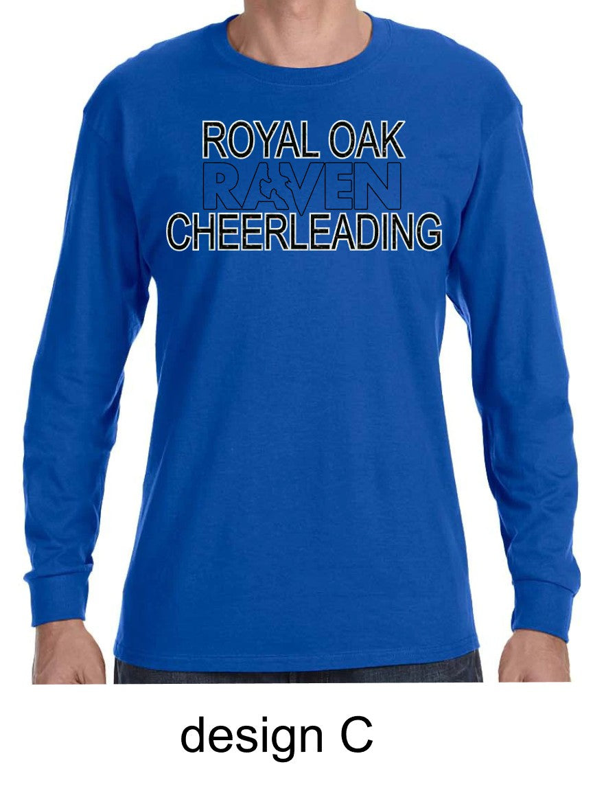 ROHS Spiritwear Long Sleeve Tee BLUE (glitter)