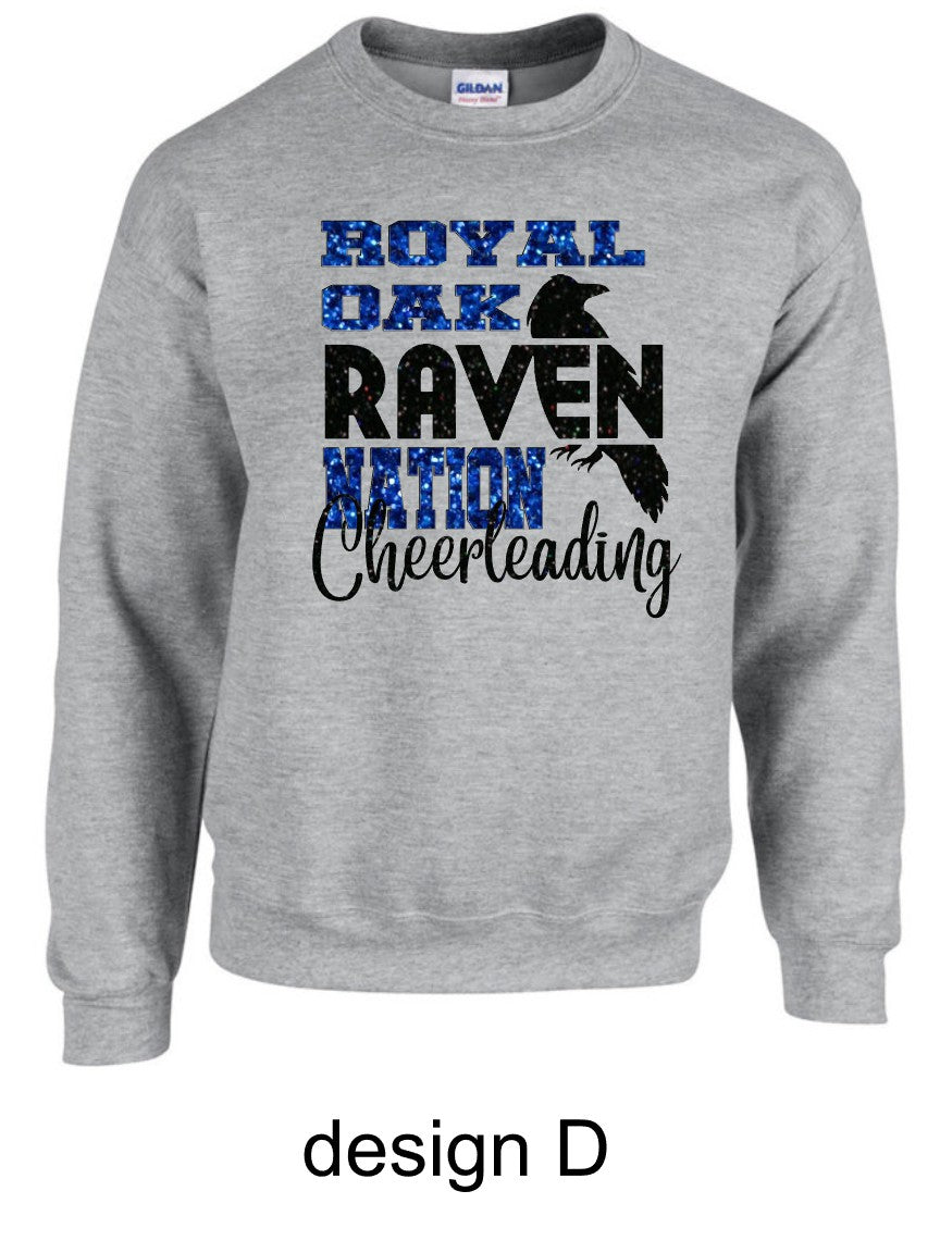 ROHS Spiritwear Crewneck Sweatshirt GRAY (glitter)