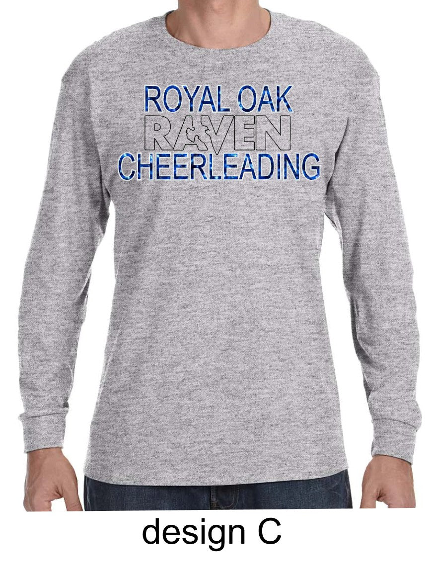 ROHS Spiritwear Long Sleeve Tee GRAY (glitter)