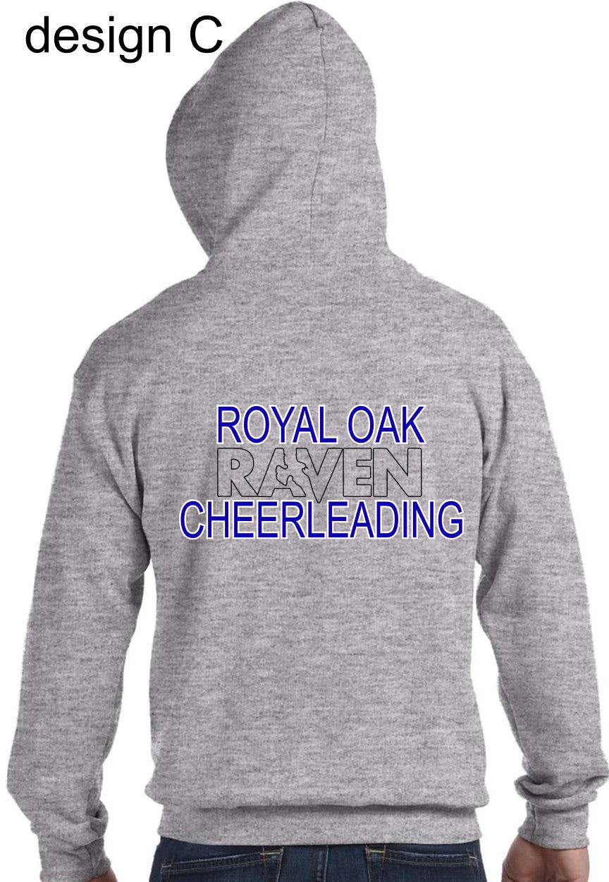 ROHS Spiritwear Full Zip Hoodie GRAY