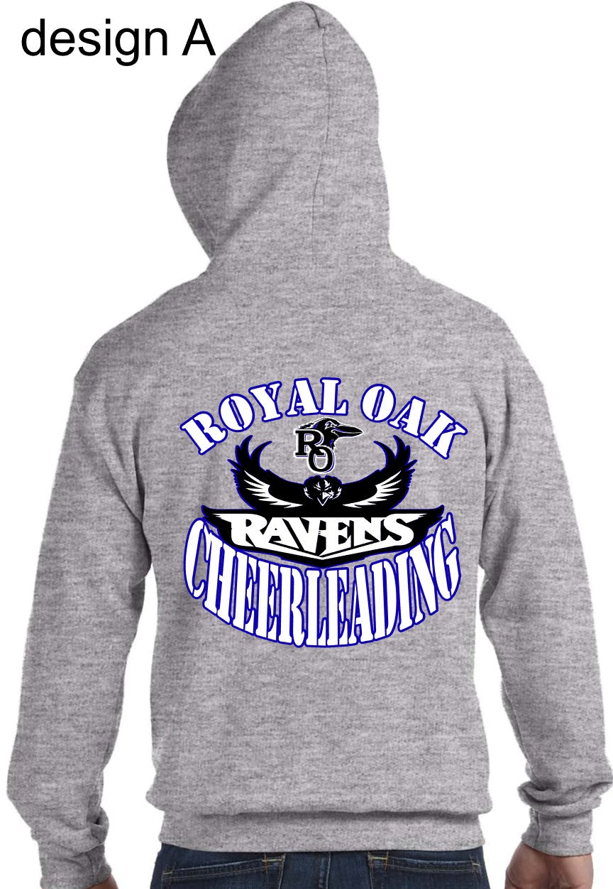 ROHS Spiritwear Full Zip Hoodie GRAY