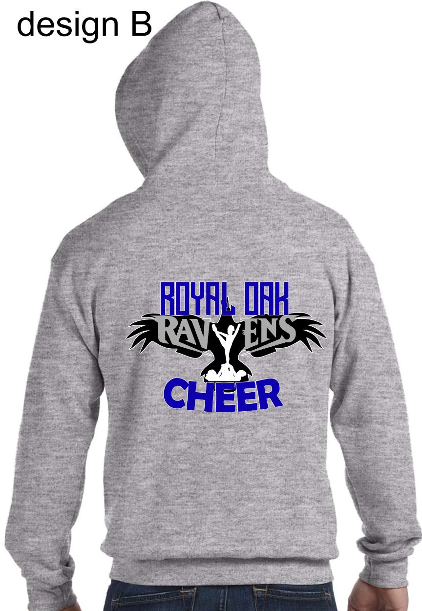 ROHS Spiritwear Full Zip Hoodie GRAY