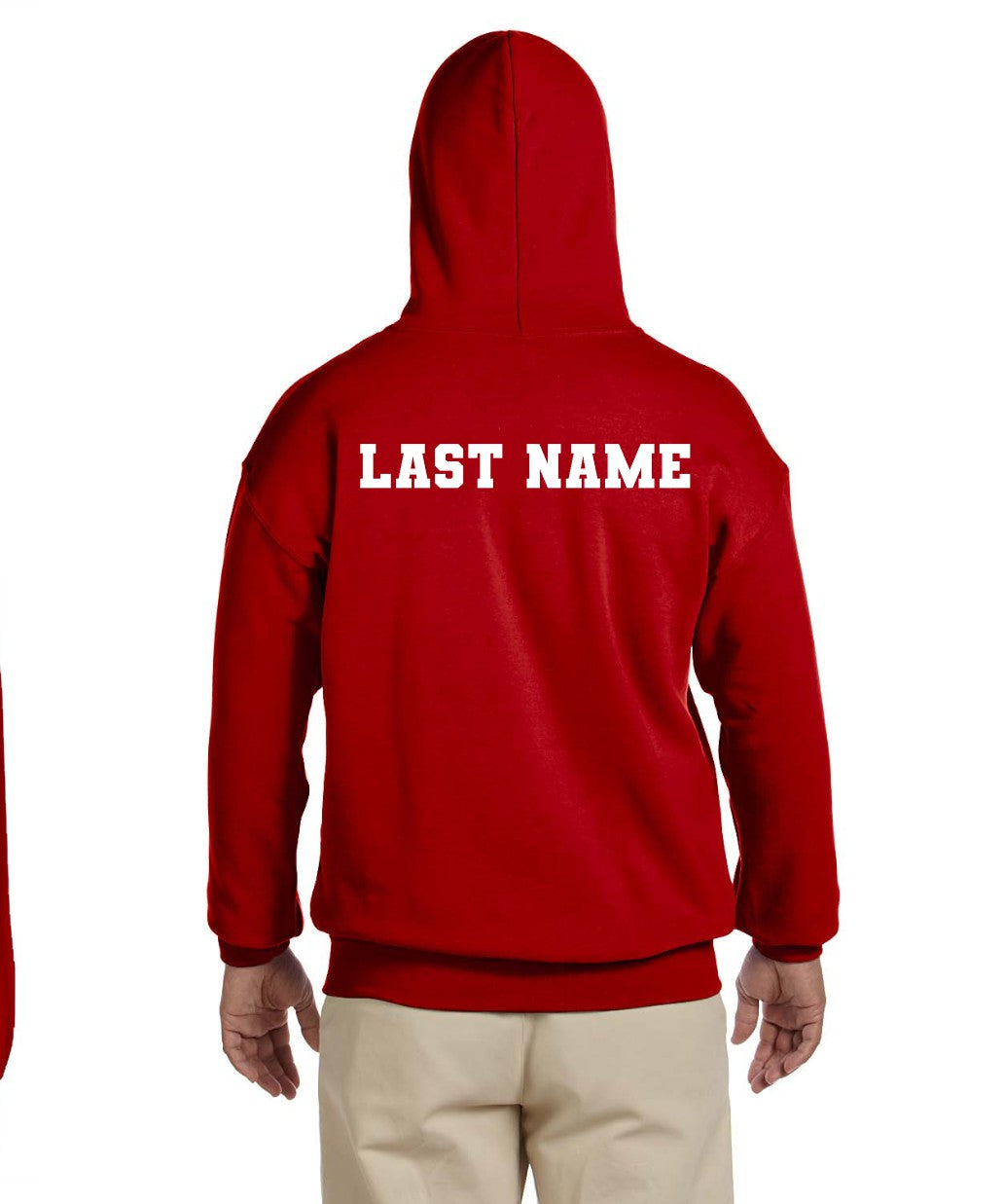 ROMS CHEER fan gear HOODIE (red)