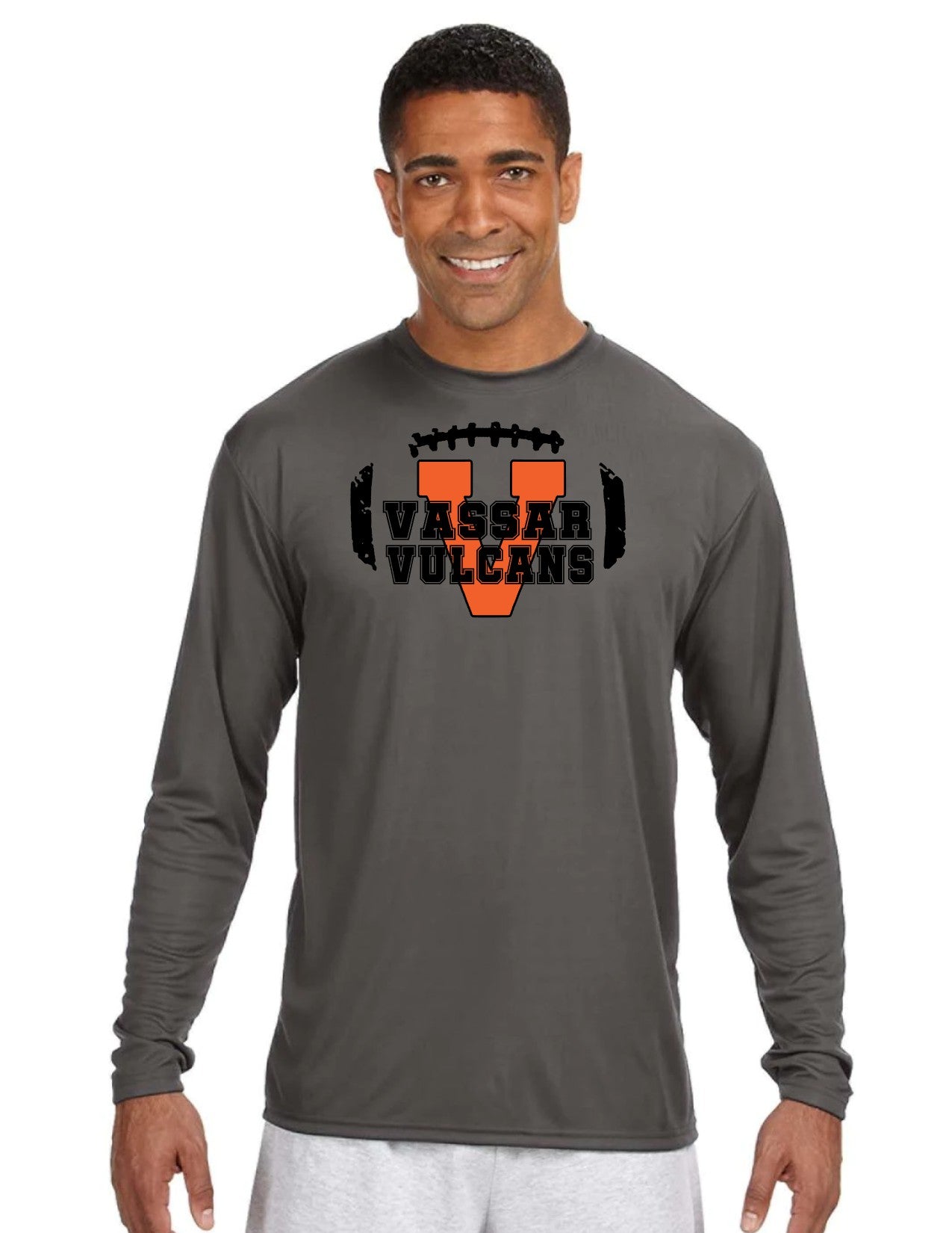 Vassar Football Dri-Fit Long Sleeve T-shirt unisex (adult)