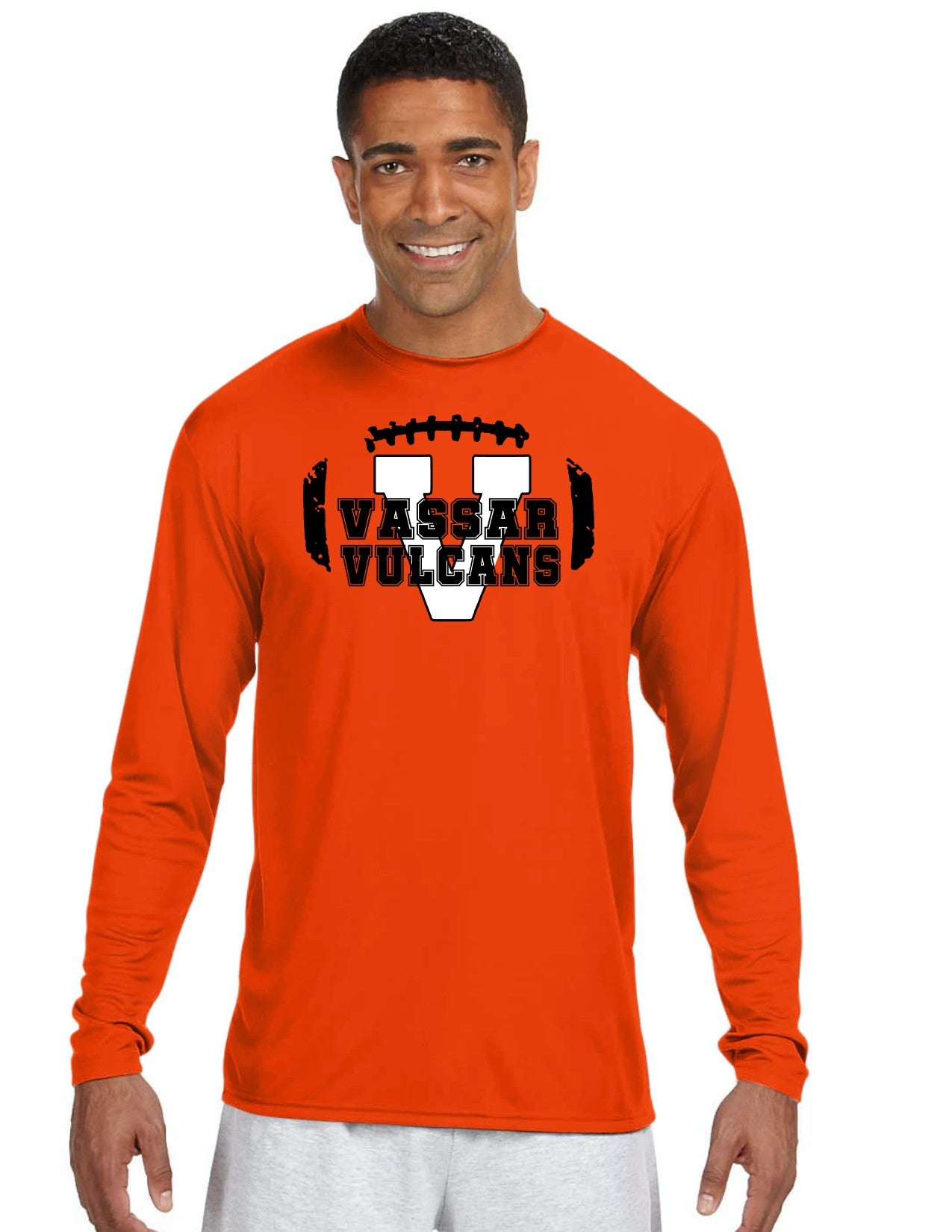 Vassar Football Dri-Fit Long Sleeve T-shirt unisex (adult)