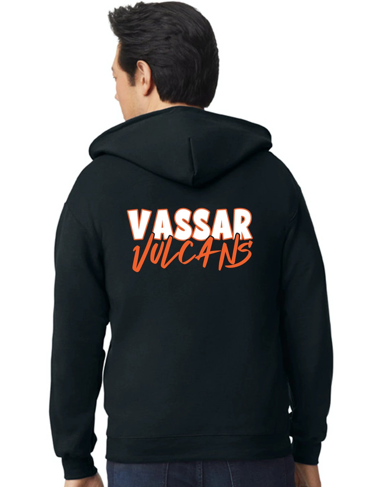 Vassar Vulcans unisex Full Zip Hoodie (adult)