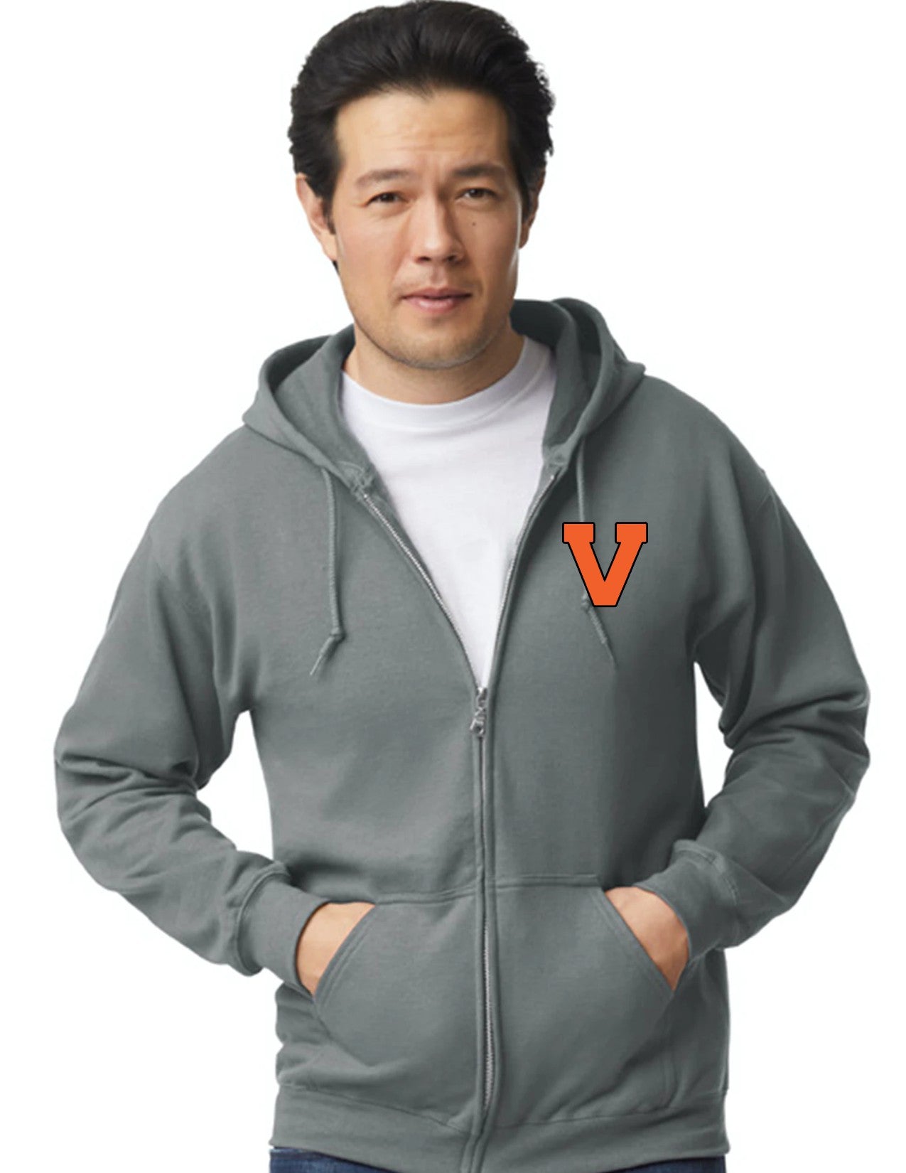 Vassar Vulcans unisex Full Zip Hoodie (adult)