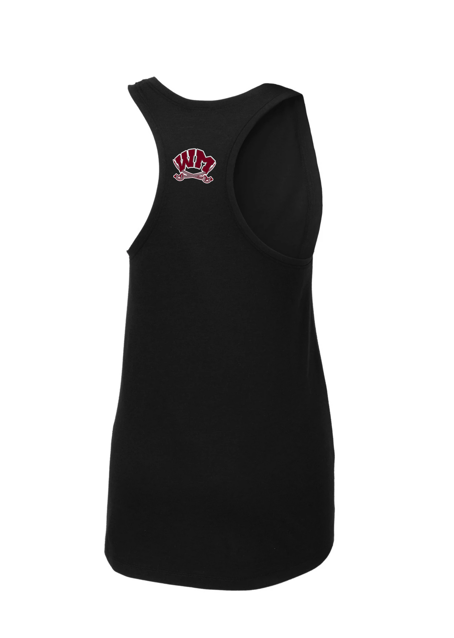 Ladies Racerback Tank Top (Design 1)