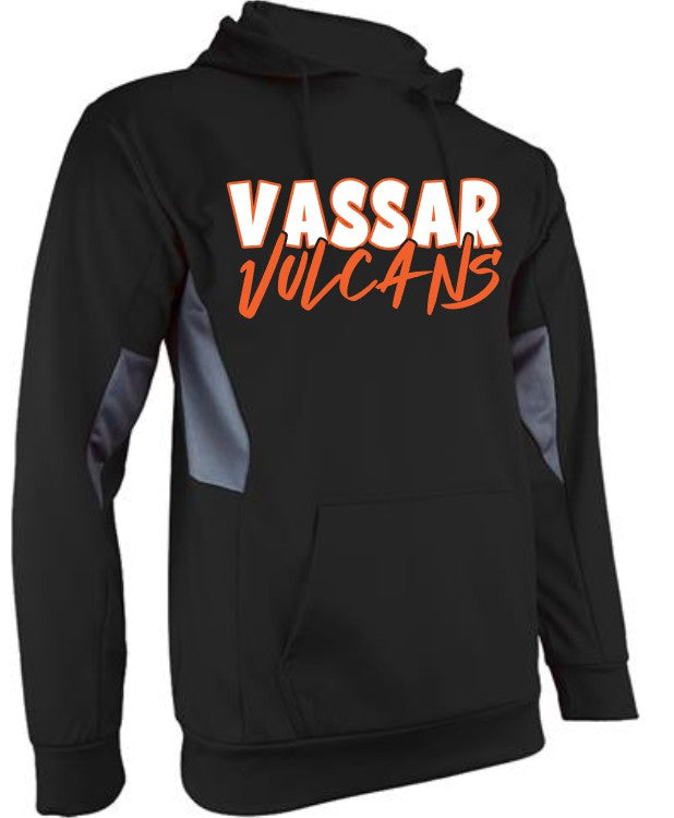 Vassar Vulcans Dri-fit Hoodie (adult and youth) – EMandMEie