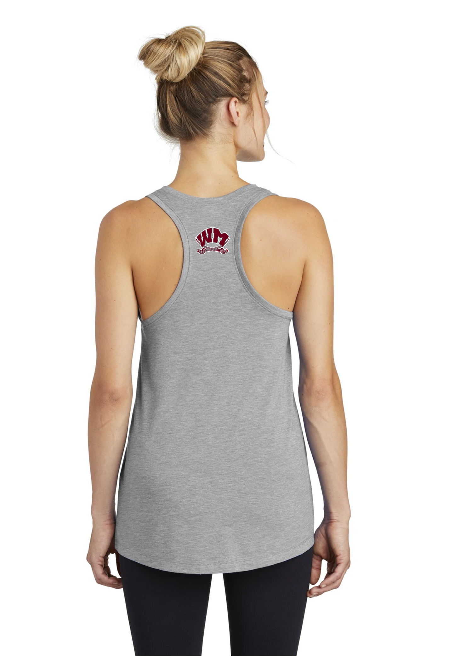 Ladies Racerback Tank Top (Design 1)