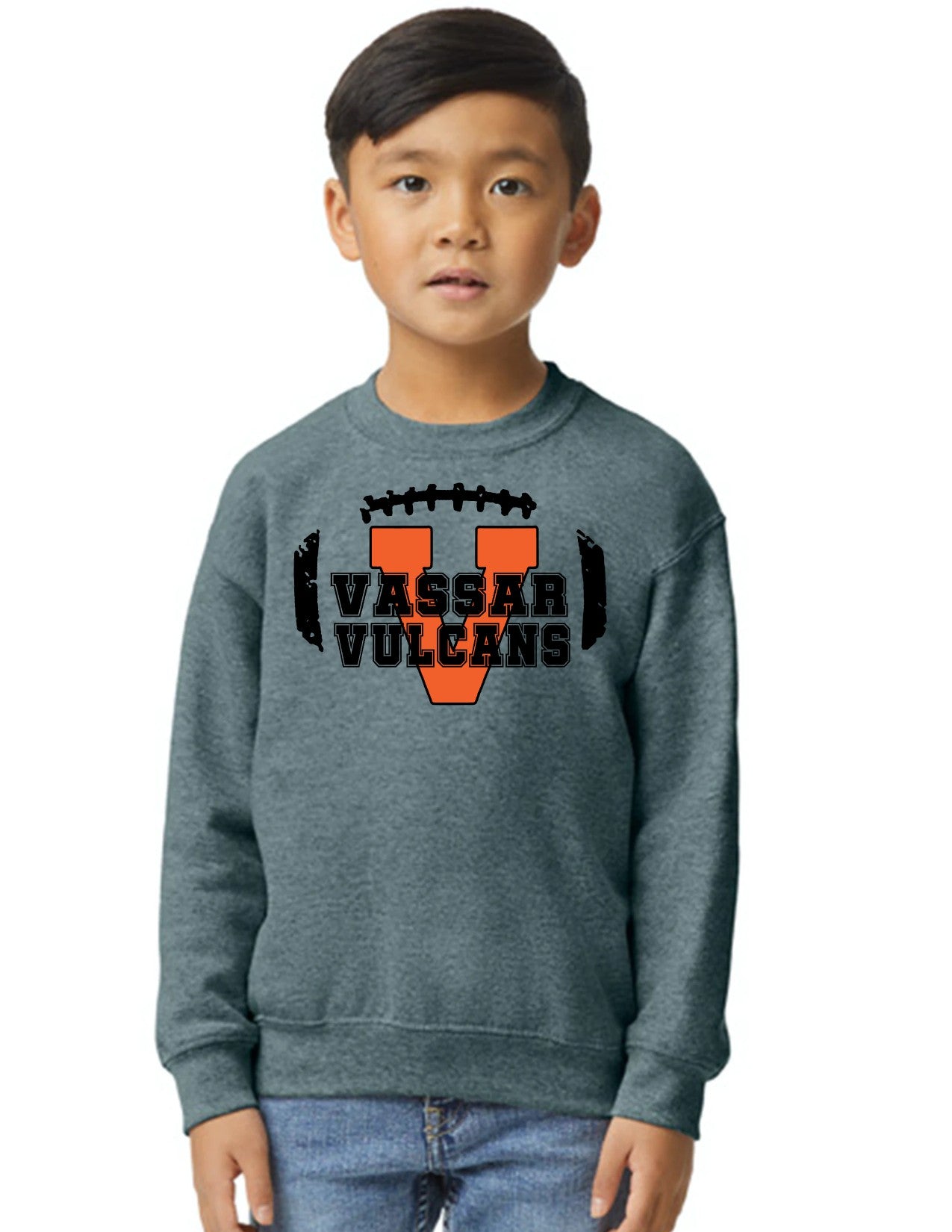 Vassar Football Youth Sweatshirt