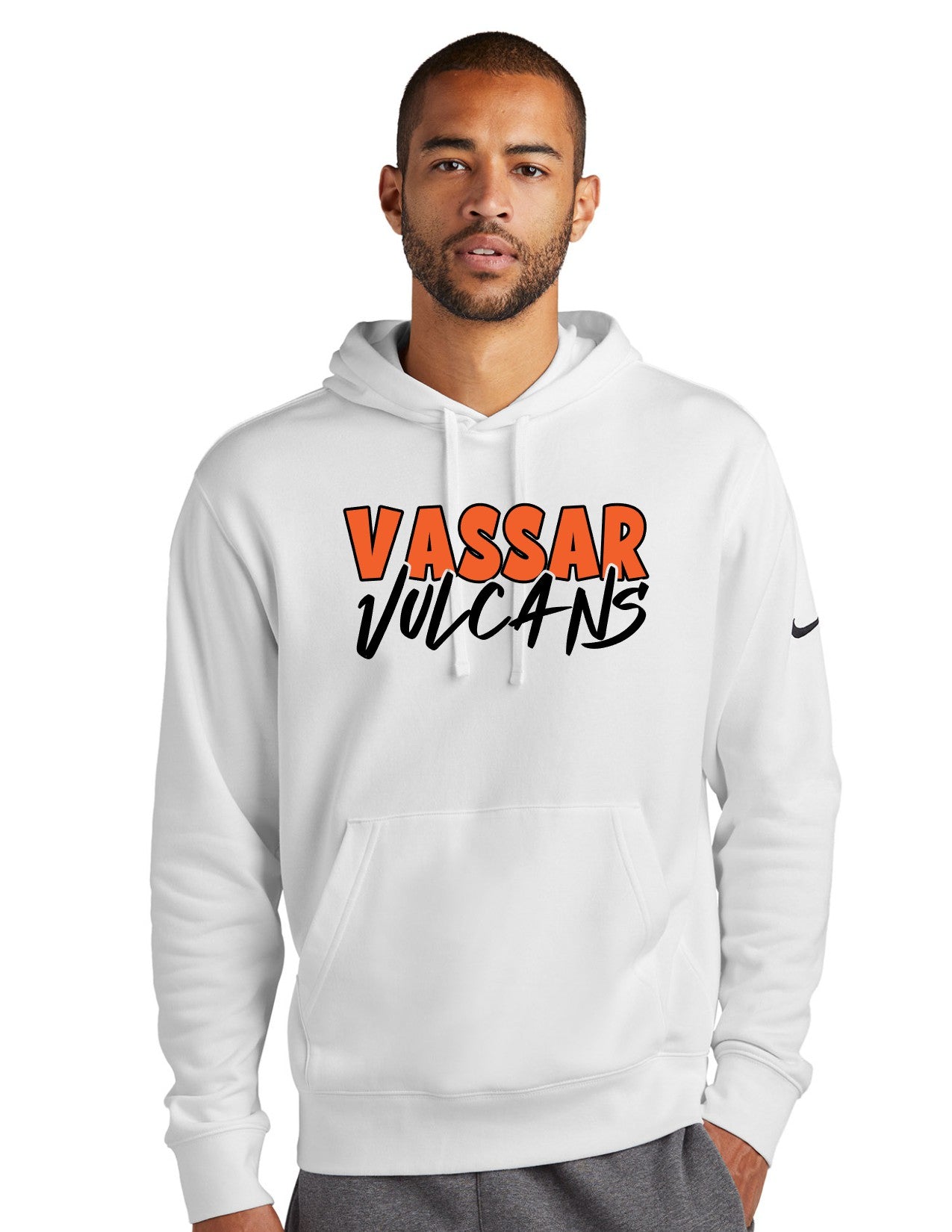Vassar Vulcans Nike Fleece Pullover Hoodie