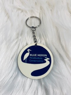 Blue Heron Keychain