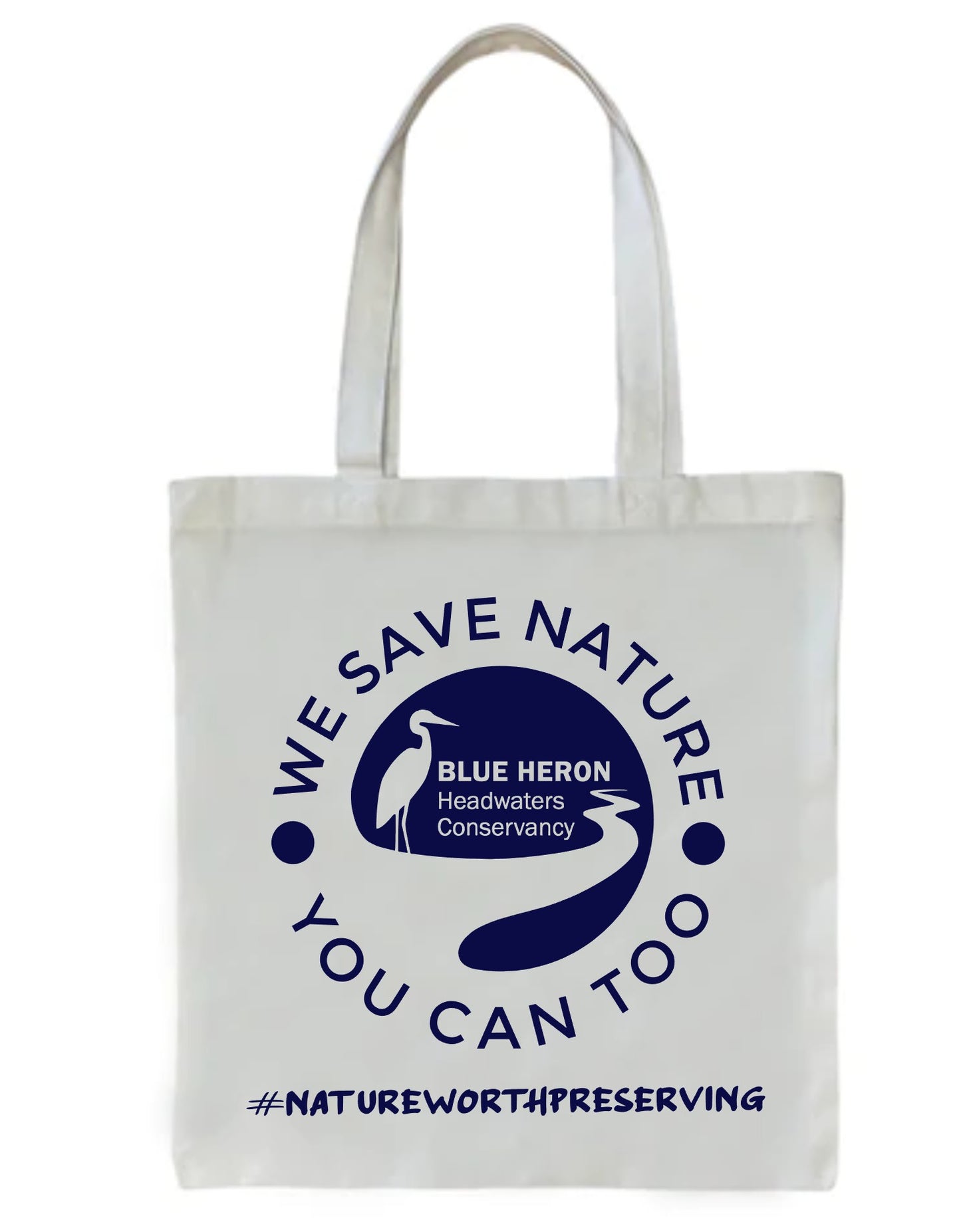 Blue Heron Tote Bag
