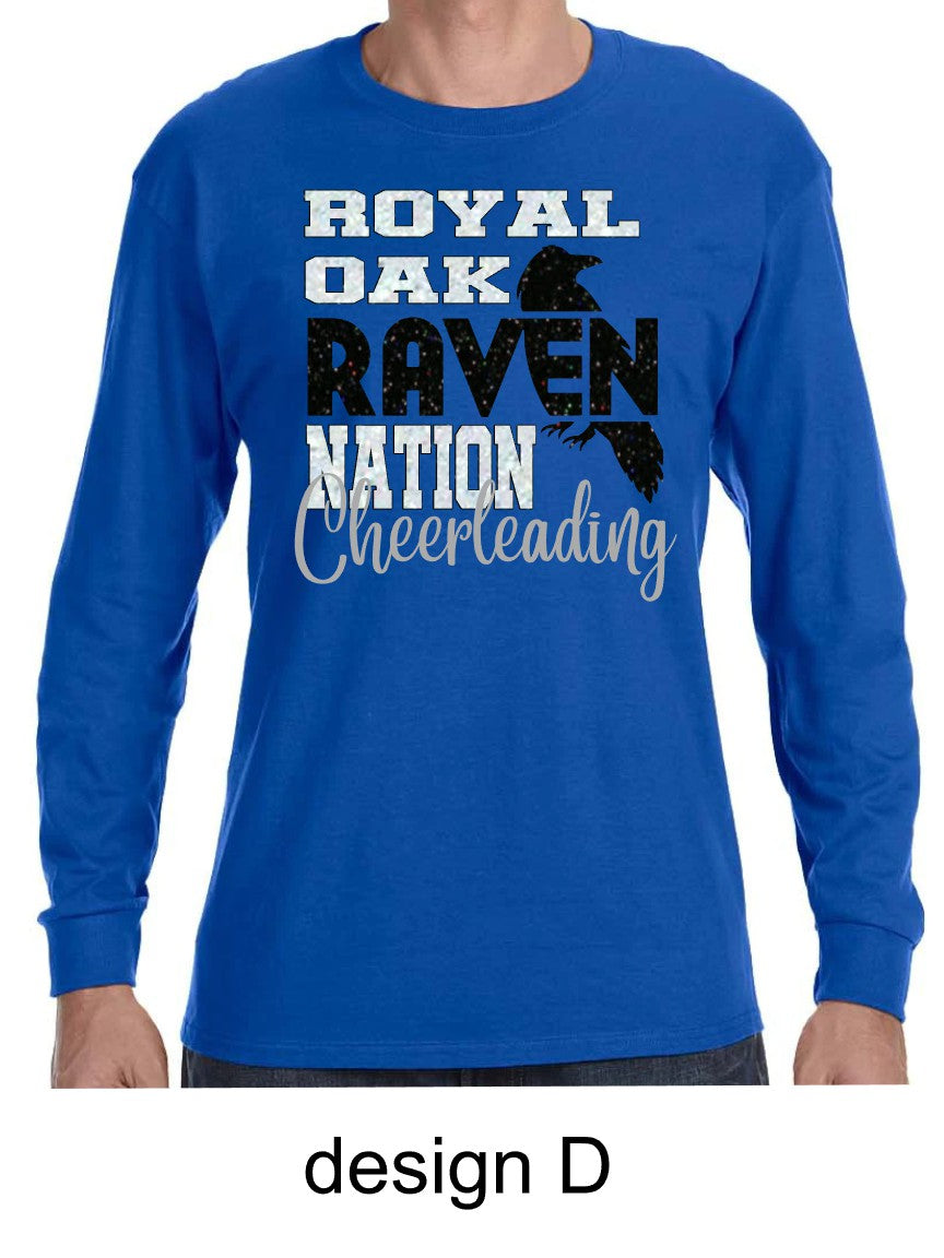 ROHS Spiritwear Long Sleeve Tee BLUE (glitter)