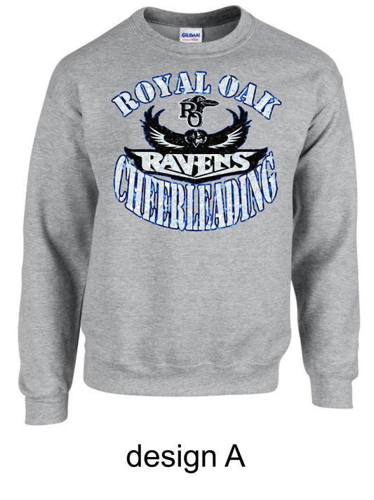 ROHS Spiritwear Crewneck Sweatshirt GRAY (glitter)